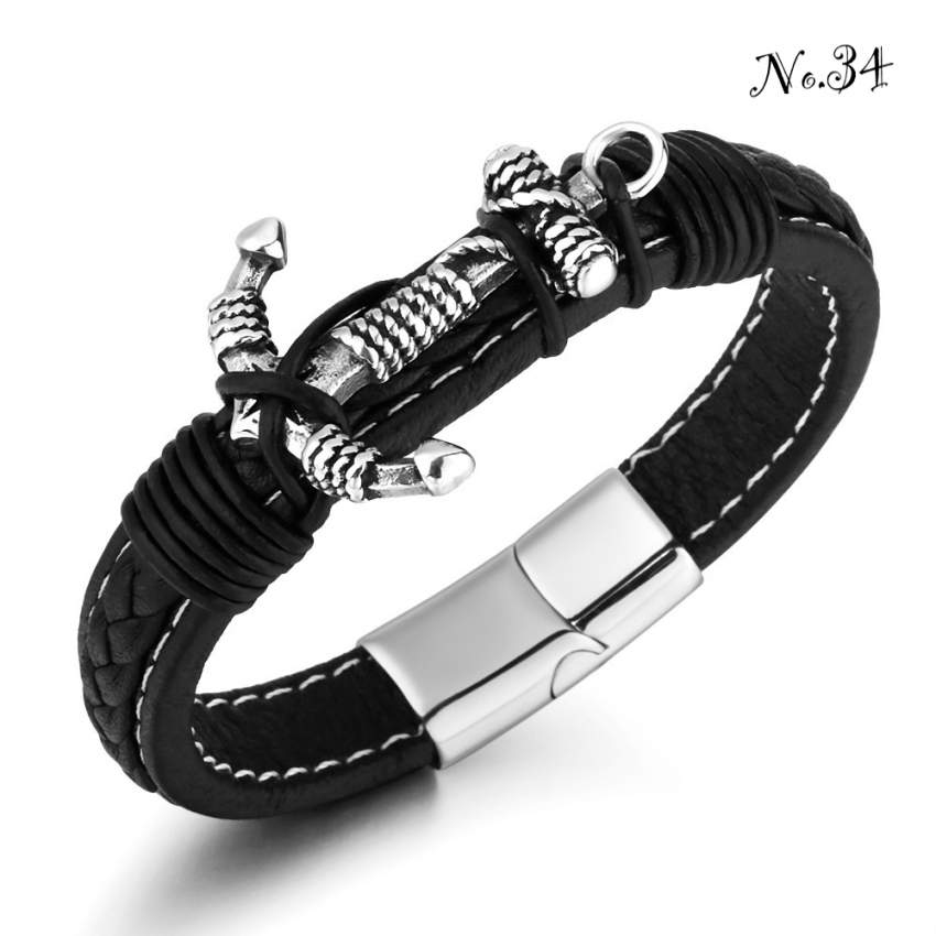 Handmade Genuine Leather Bracelets - 1 - Handmade  on Aster Vender