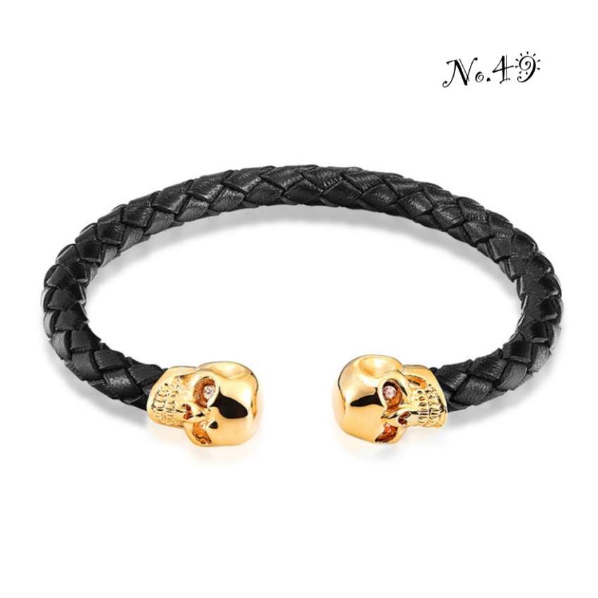 Handmade Genuine Leather Bracelets - 1 - Handmade  on Aster Vender