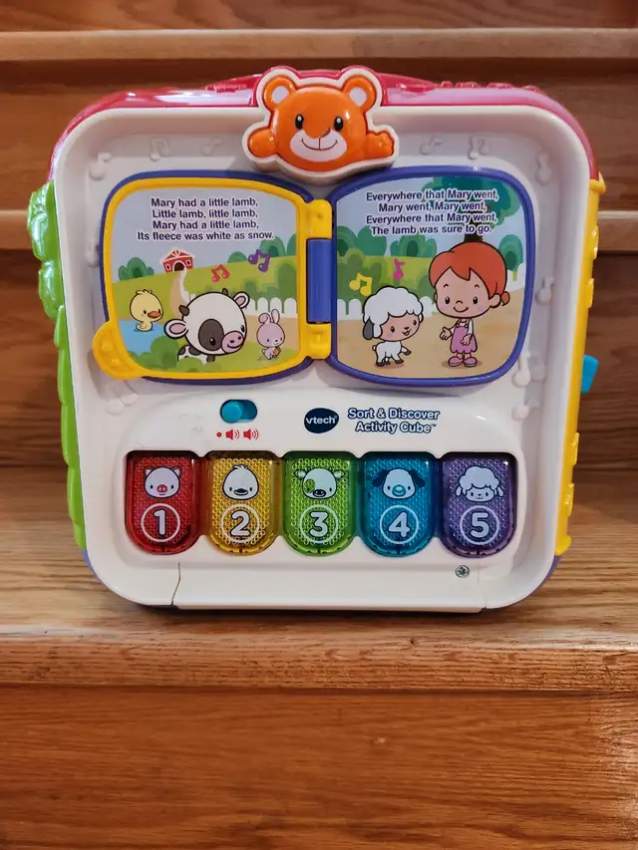 Vtech sort and discover activity cube - 1 - Kids Stuff  on Aster Vender