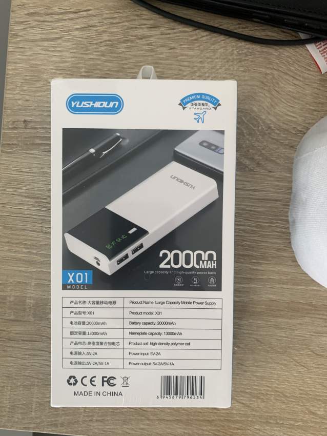 POWER BANK 20000 WAH YUSHIDUN - 1 - Other phone accessories  on Aster Vender