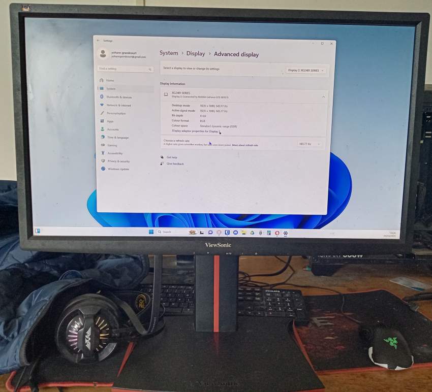 Viewsonic - XG2401 144hz - 0 - LED Monitor  on Aster Vender
