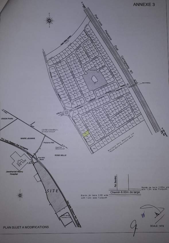 Residential Land of 10.5p, Lotissement Rose-Belle - 1 - Land  on Aster Vender