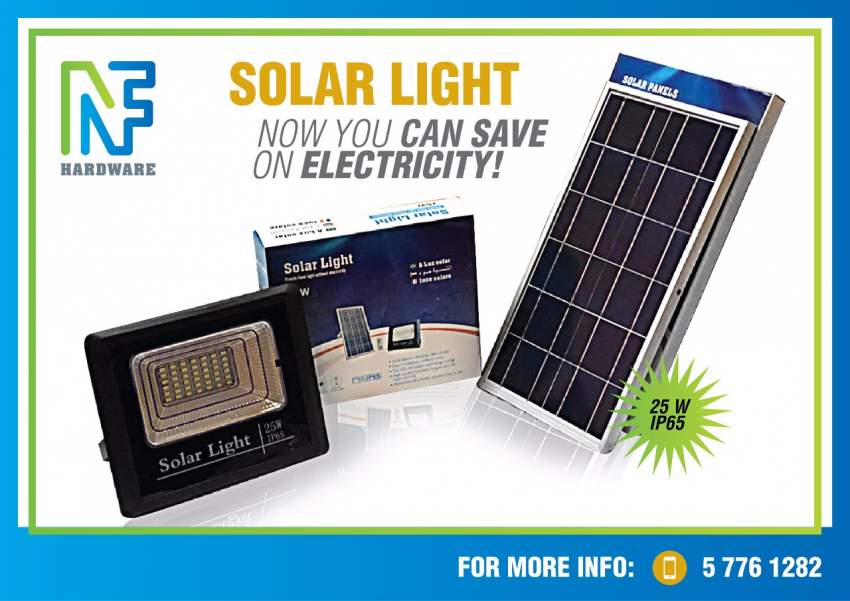 Solar panels flood lights n street lights with sensor  - 1 - Others  on Aster Vender