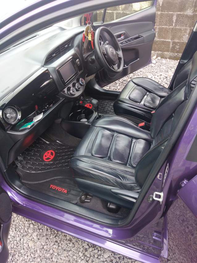 Toyota vitz purple 2019 - 1 - Family Cars  on Aster Vender