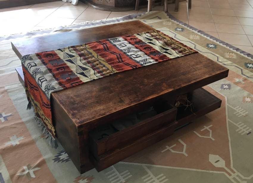 Teak Coffee Table - 0 - Tables  on Aster Vender