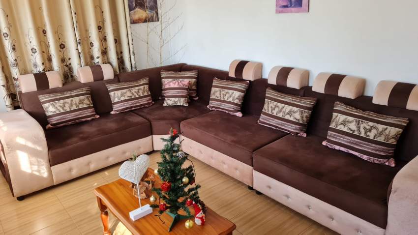 L Shape Sofa with Coffee table - 1 - Sofas couches  on Aster Vender