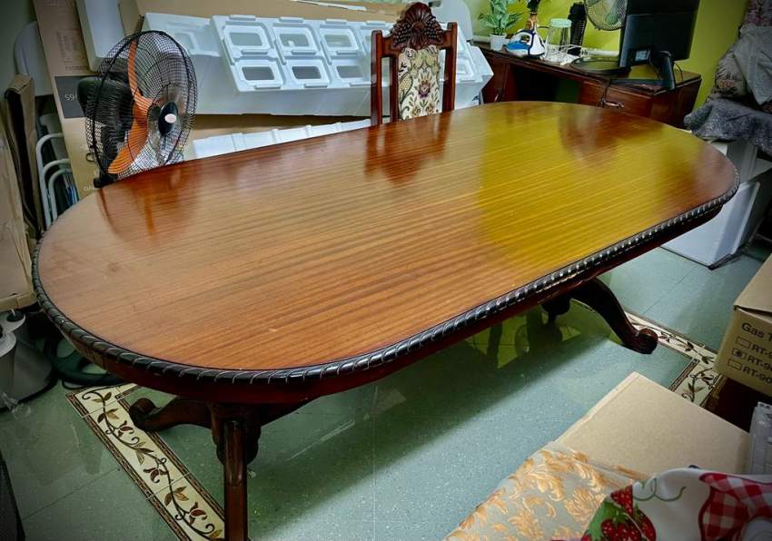 Dining Table- Kapur Wood - 0 - Tables  on Aster Vender