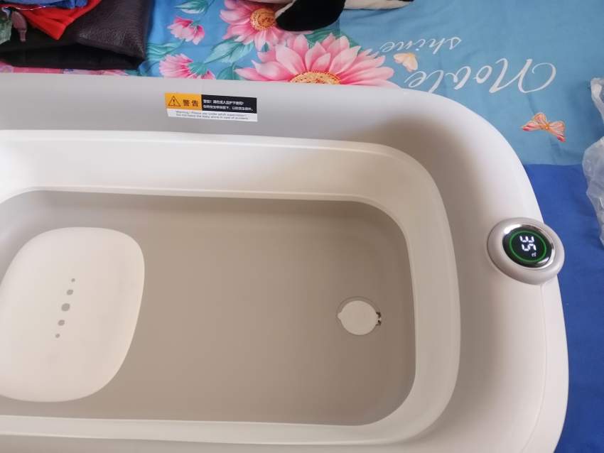 New baby bathtub with thermometer - 1 - Kids Stuff  on Aster Vender