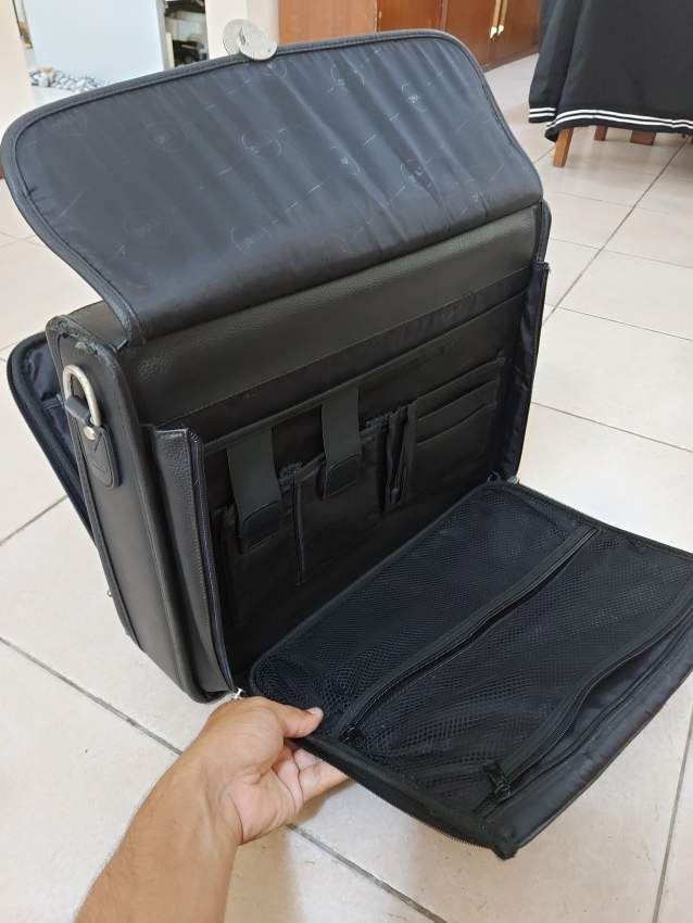 Dell Black Leather Laptop Bag - 3 - Others  on Aster Vender