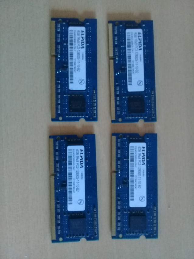 Elpida PC3-12800 (DDR3-1600) 4GB Memory (RAM) - 0 - Laptop  on Aster Vender