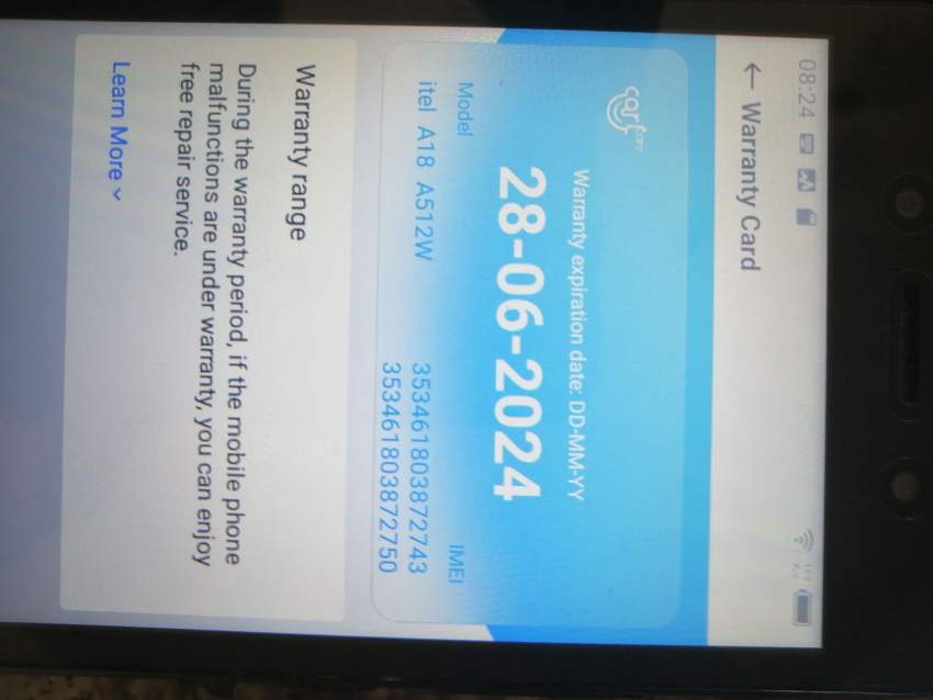 SMART PHONE- ITEL A19 - 4 - Android Phones  on Aster Vender