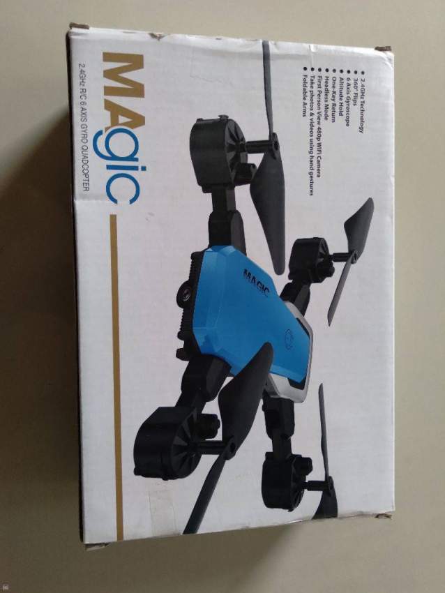 DRONE AVEC CAMÉRA WIFI - 480P - MAGIC - 2 - Drone  on Aster Vender