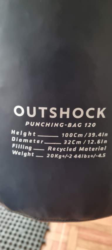 Brand new punching bag with stand - Outshock from Decathlon - 5 - Fitness & gym equipment  on Aster Vender