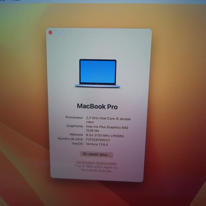 MACBOOK PRO - 0 - Laptop  on Aster Vender