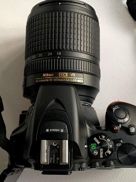 DSLR NIKON D5600 With NIKKOR 18-55  mm Lens - 10 - Photography  on Aster Vender