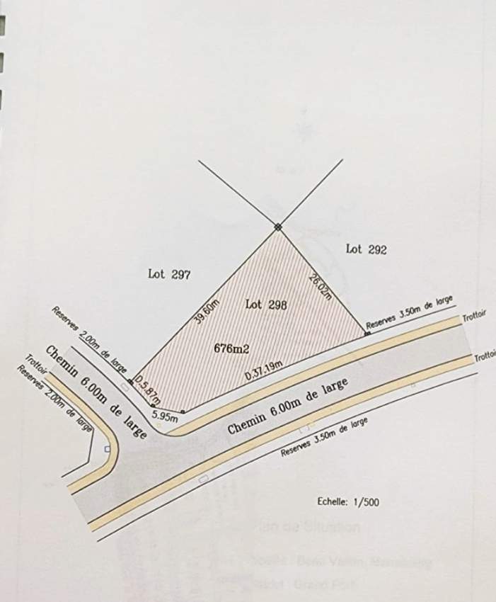 LAND FOR SALE IN BEAU VALLON - 2 - Land  on Aster Vender