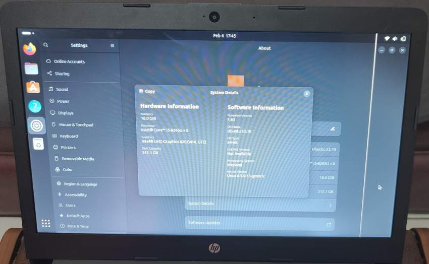 LAPTOP HP 240 G7 - 512GB SSD 16GB I5 8 CORE + BAG - 1 - Laptop  on Aster Vender