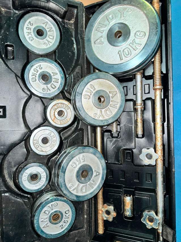 Barbel and dumbell set - 0 - Fitness & gym equipment  on Aster Vender