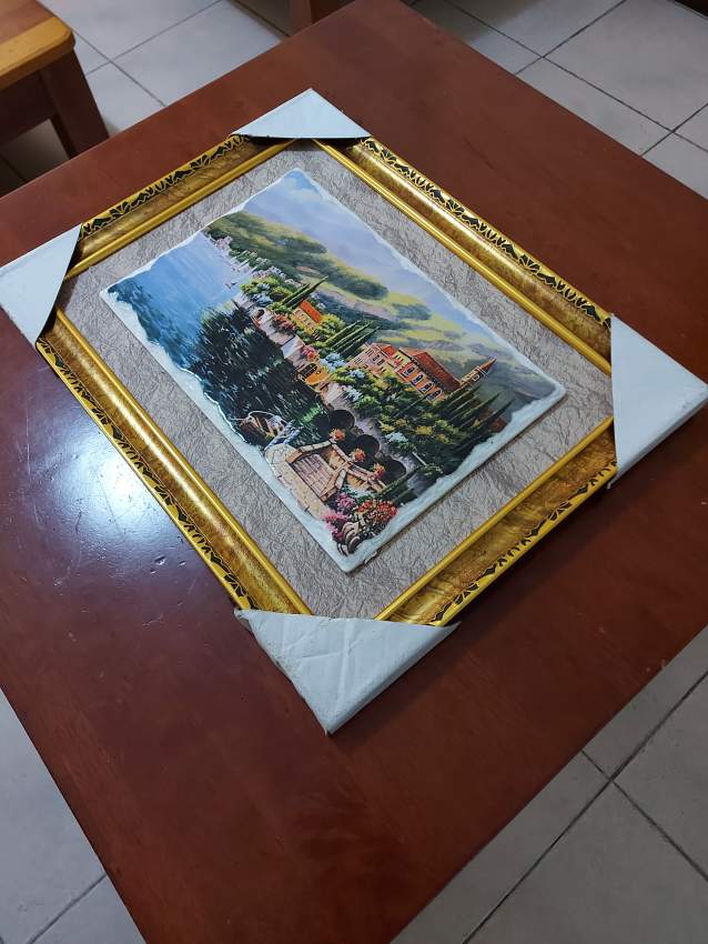 Ceramic Scenery Picture Frame - 2 - Interior Decor  on Aster Vender