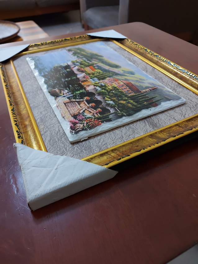 Ceramic Scenery Picture Frame - 3 - Interior Decor  on Aster Vender