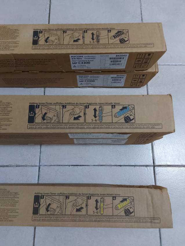 Ricoh Toner Cartridges - 6 - Inkjet printer  on Aster Vender