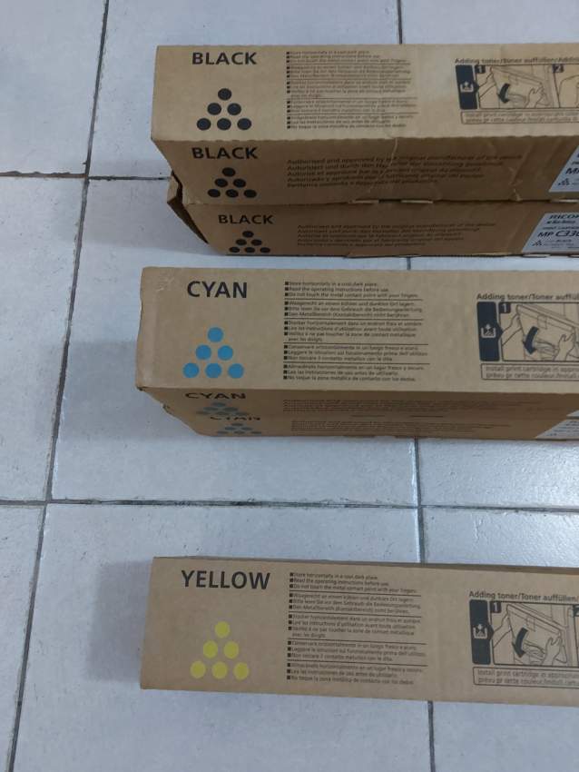 Ricoh Toner Cartridges - 5 - Inkjet printer  on Aster Vender