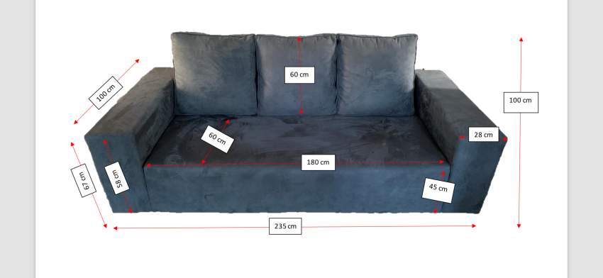 Sofa 3 to 4 seater