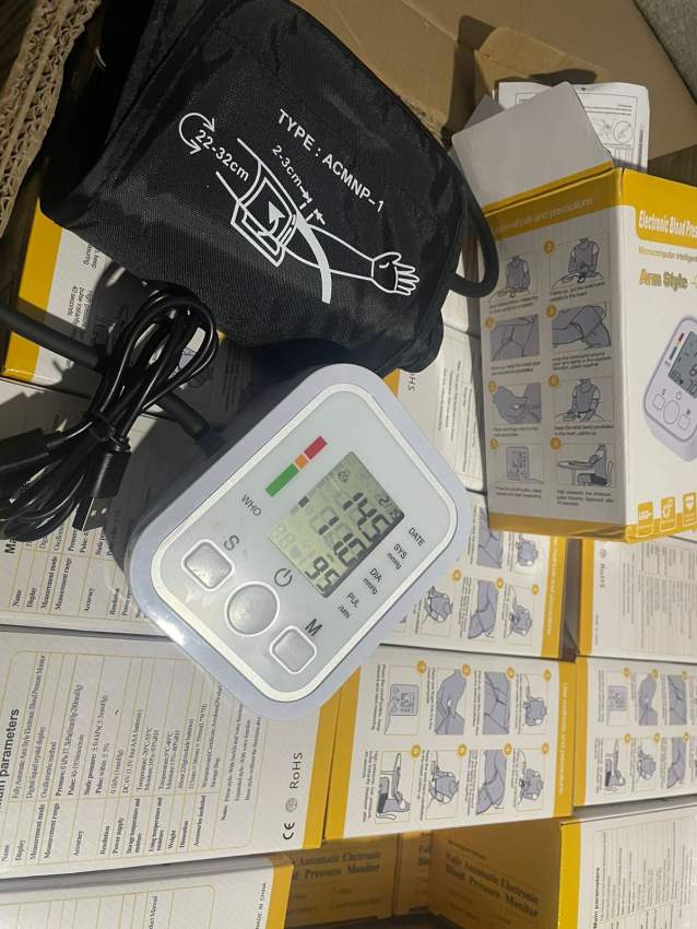 Blood pressure monitor rechargeable - 1 - Blood Pressure Monitor  on Aster Vender
