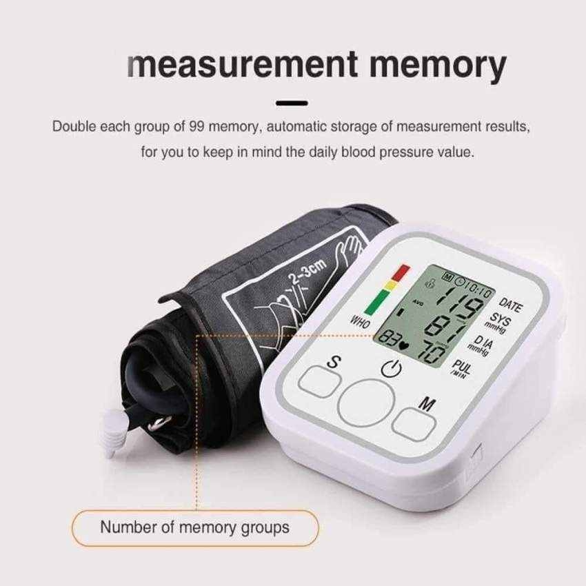 Blood pressure monitor rechargeable - 2 - Blood Pressure Monitor  on Aster Vender