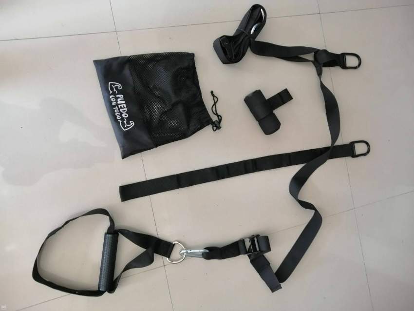 Suspension trainer suitable to perform exercise at home - 5 - Fitness & gym equipment  on Aster Vender