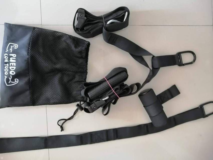 Suspension trainer suitable to perform exercise at home - 4 - Fitness & gym equipment  on Aster Vender