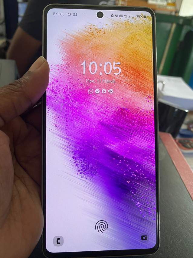 Samsung a73 with warranty - 1 - Android Phones  on Aster Vender