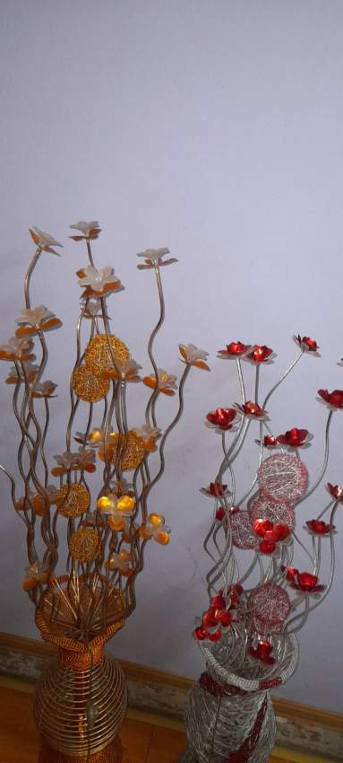 Flower Vase Standing Lamps 2X - 2 - Interior Decor  on Aster Vender