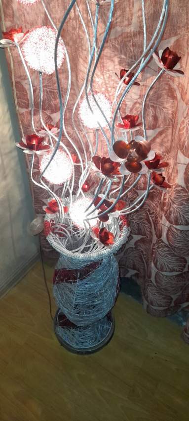 Flower Vase Standing Lamps 2X - 1 - Interior Decor  on Aster Vender