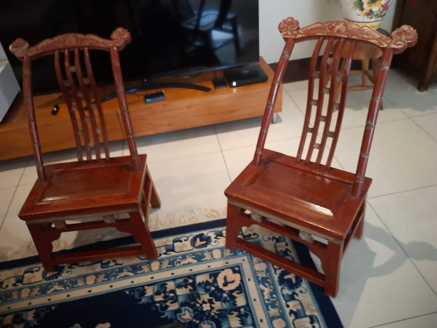 TRES BELLES CHAISES CHINOISES - 0 - Chairs  on Aster Vender