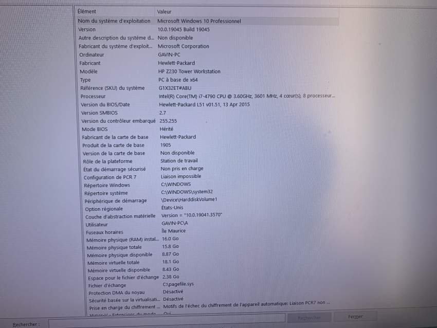 CPU - HP CORE I7 - 0 - PC (Personal Computer)  on Aster Vender