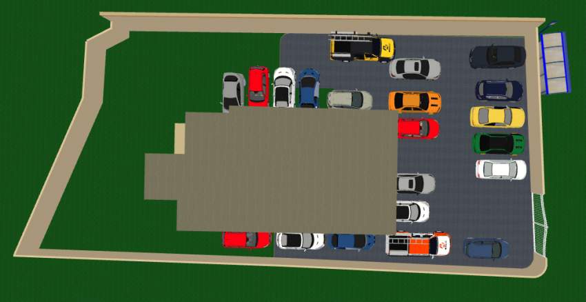 For sale..Commercial building of 2000 square foot + Big parking - 4 - Office Space  on Aster Vender