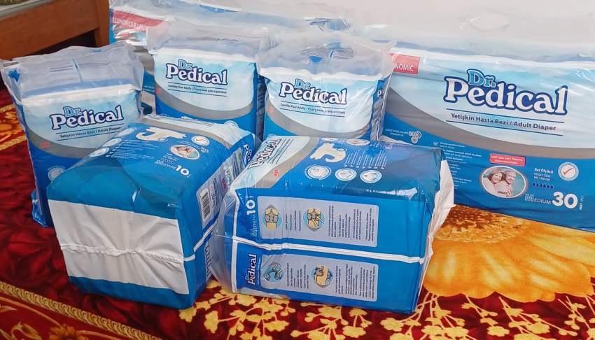 Adult Diaper  One set of 110 diapers)