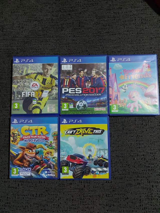 PS4 GAMES FOR SALE on Aster Vender