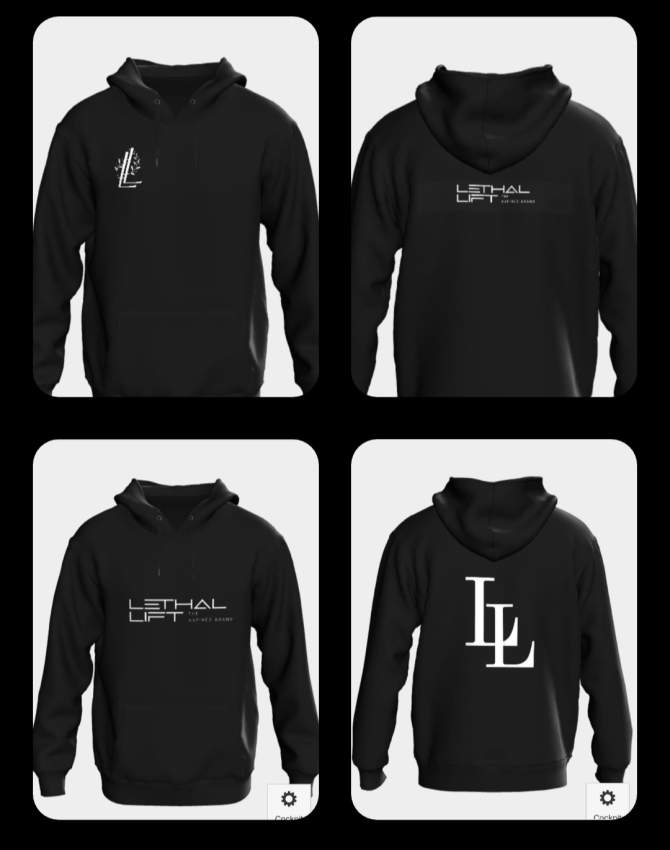 Lethal lift Hoodie - 0 - Hoodies & Sweatshirts (Men)  on Aster Vender