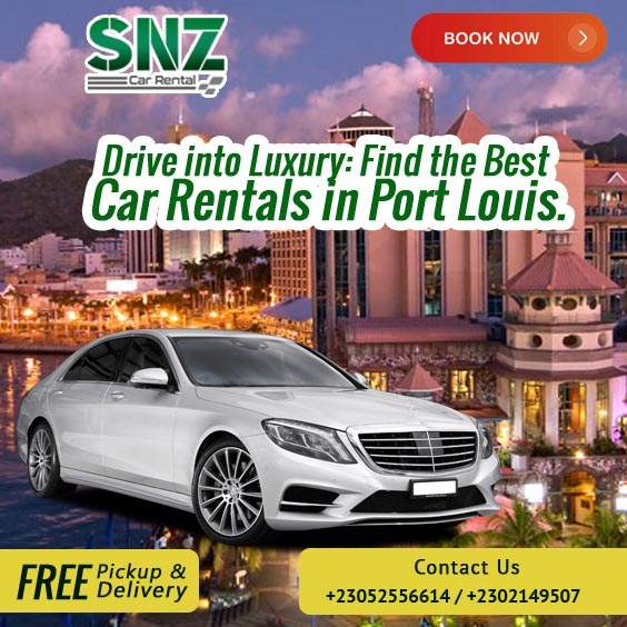 Port Louis car rental - SNZ Mauritius