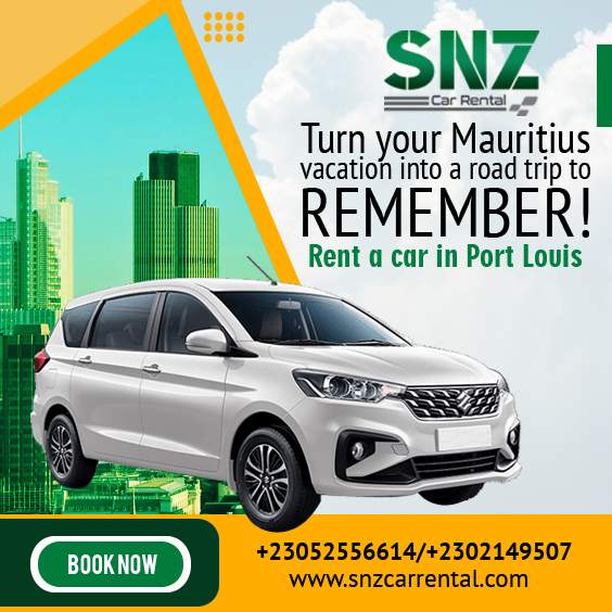 Rent a Car in Mauritius - SNZ