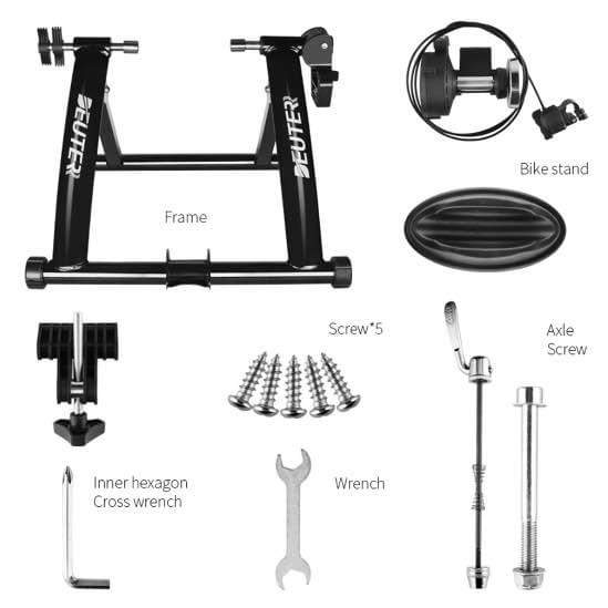 Cycling Trainer Indoor Exercise - Red Or Black - 4 - Road bicycles  on Aster Vender