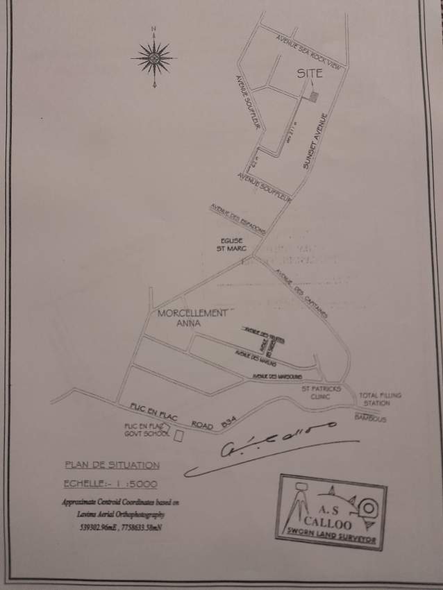 Flic en flac land 10 perches - 0 - Land  on Aster Vender