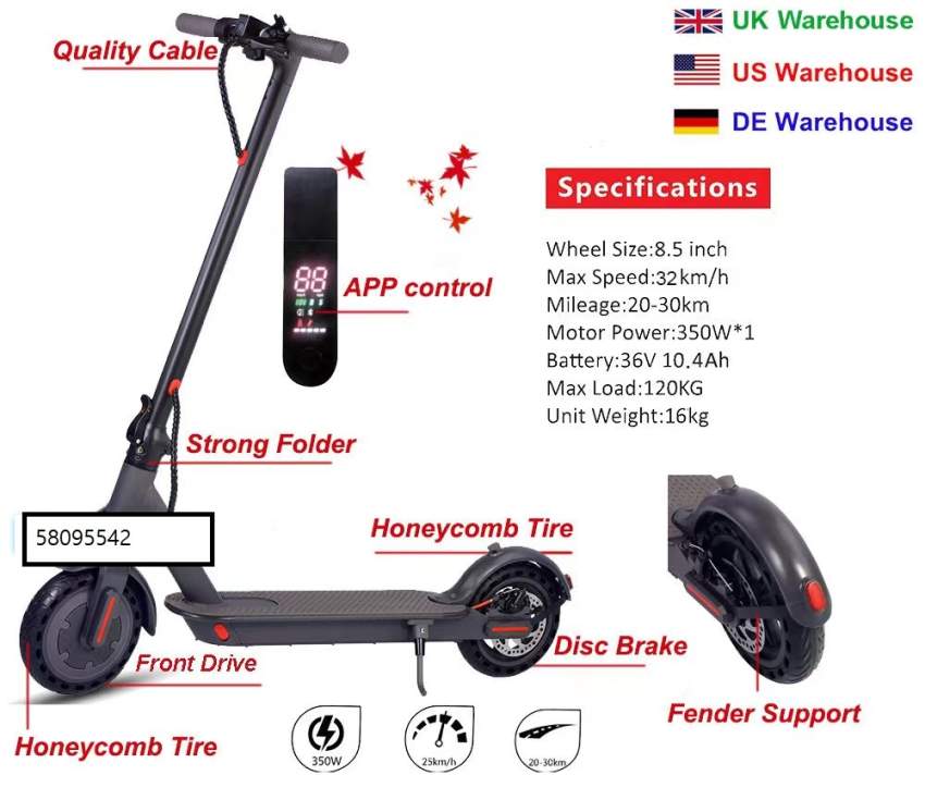 scooter eletric on Aster Vender