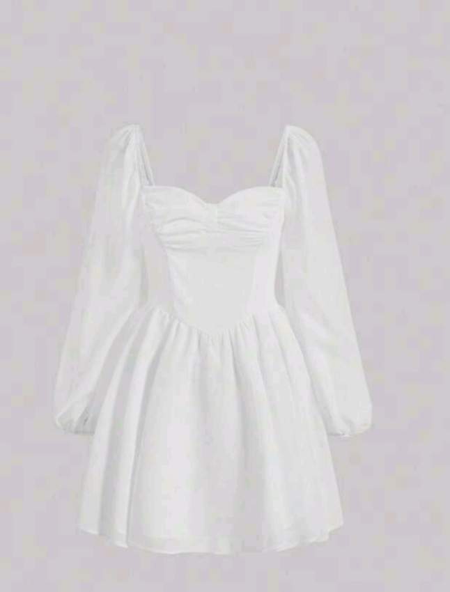 White classydress - 0 - Dresses (Women)  on Aster Vender