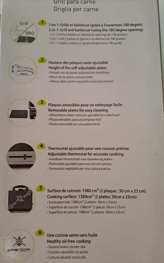 Mandine Electric Meat Grill and Barbecue on Aster Vender