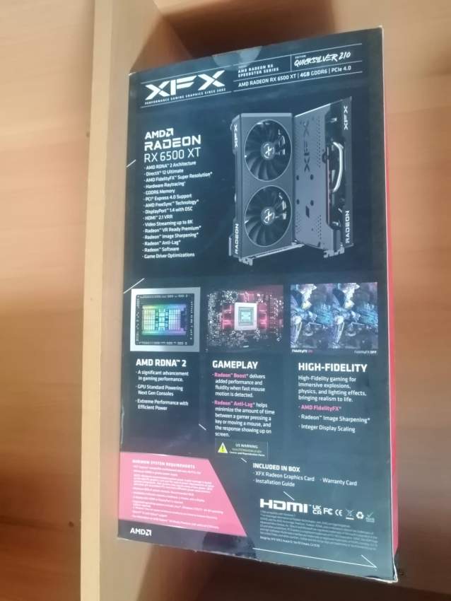 XFX Rx6500Xt 4gb - 2 - All Informatics Products  on Aster Vender