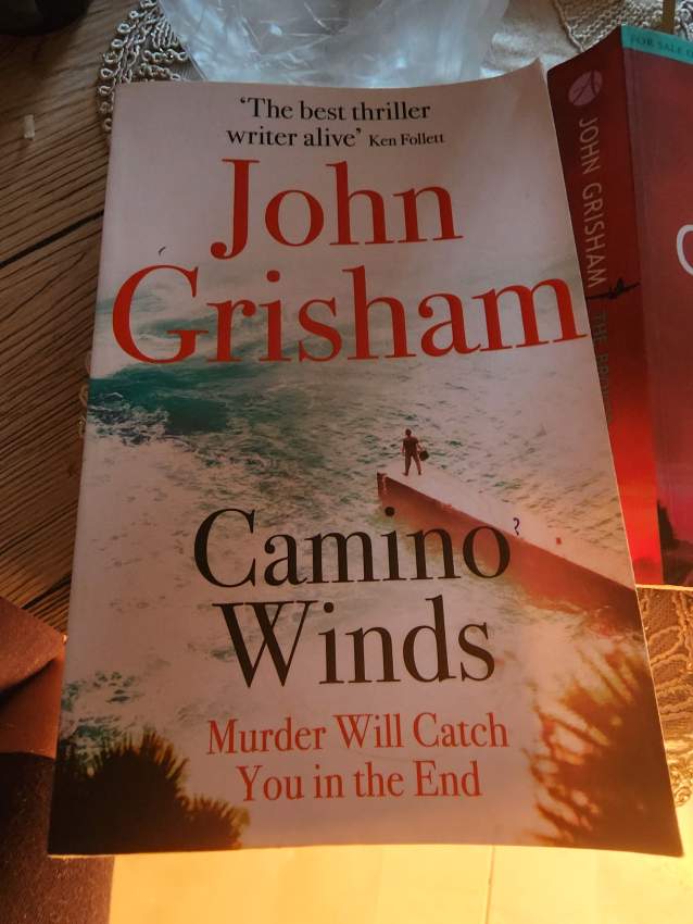 John Grosham book almost new - 0 - Fictional books  on Aster Vender