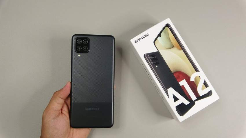 SAMSUNG GALAXY A12 BLACK - 0 - Galaxy A Series  on Aster Vender